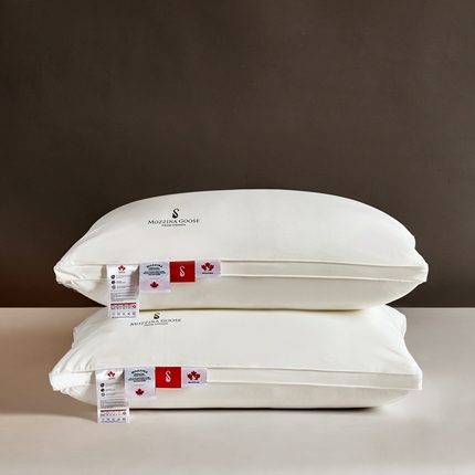 91家纺网 家纺一手货源 找家纺 （总）华盛 2025新款高端抗菌可水洗鹅绒枕头护颈枕助睡眠家用酒店高端羽绒软枕