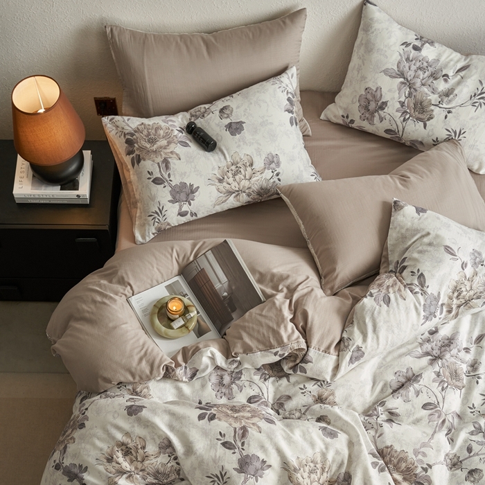 91家纺网 家纺一手货源 找家纺 时年家纺 2025零汗纱™数码印花系列套件 君莱黎