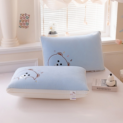 91家纺网 家纺一手货源 找家纺 （总）卓昌枕芯2025新款宝宝绒小熊枕枕头枕芯