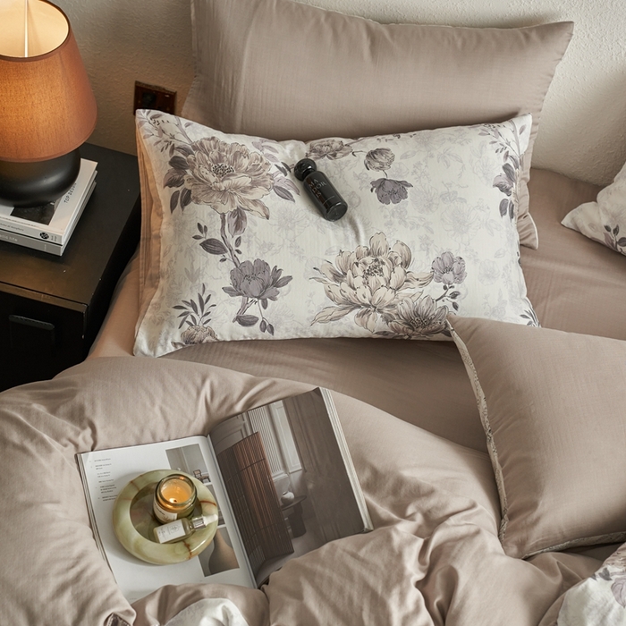 91家纺网 家纺一手货源 找家纺 时年家纺 2025零汗纱™数码印花系列套件 君莱黎