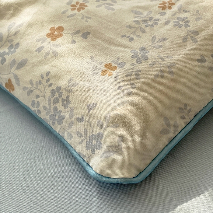 91家纺网 家纺一手货源 找家纺 宜家坊 2025新款水洗棉糯小棉夏被夏被四件套四季被春秋被单人学生双人被子被芯 叶子小兔