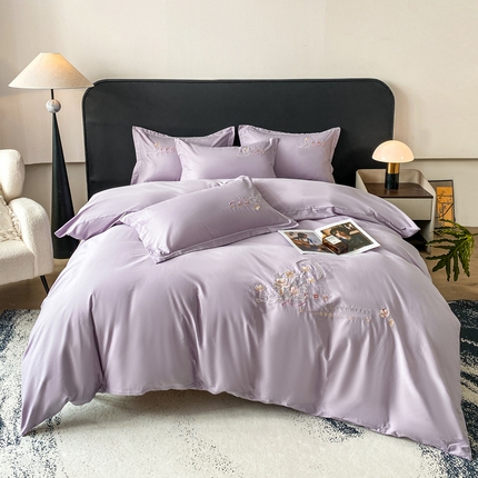 91家纺网 家纺一手货源 找家纺 （总）昊翔家纺 【量大价优】2025新款全棉纯棉长绒棉刺绣绣花四件套【配礼盒提供买家秀】