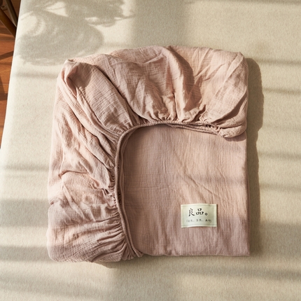 91家纺网 家纺一手货源 找家纺 （总）寐绸家纺 2025新款纯棉双层纱单床笠