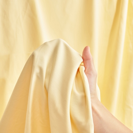 寐绸家纺 2025新款纯棉13372水洗棉单床单 纯色床单-蘑菇黄