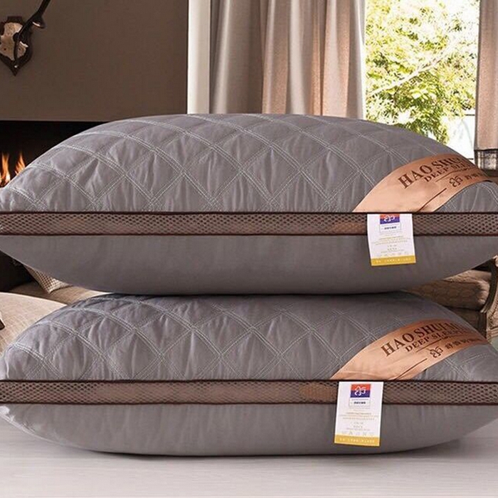 91家纺网 家纺一手货源 找家纺 卓昌枕芯 2025新款新款绗缝满天星枕芯天星枕头枕芯 900克高枕单只绗绣立体三线格网边