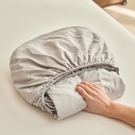 91家纺网 家纺一手货源 找家纺 （总）寐绸家纺 2025新款纯棉13372水洗棉单床笠