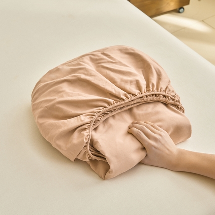 91家纺网 家纺一手货源 找家纺 （总）寐绸家纺 2025新款纯棉13372水洗棉单床笠