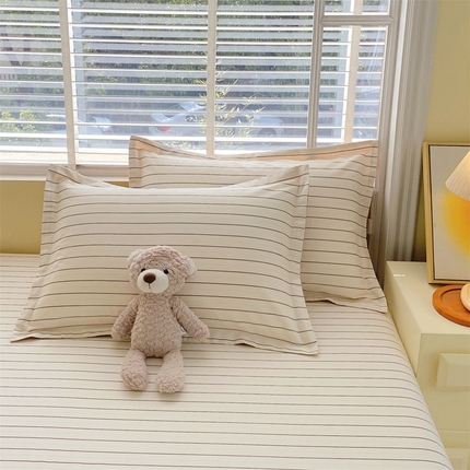 91家纺网 家纺一手货源 找家纺 （总）宝齐莱家纺 2025新款13372全棉印花单品系列-单枕套