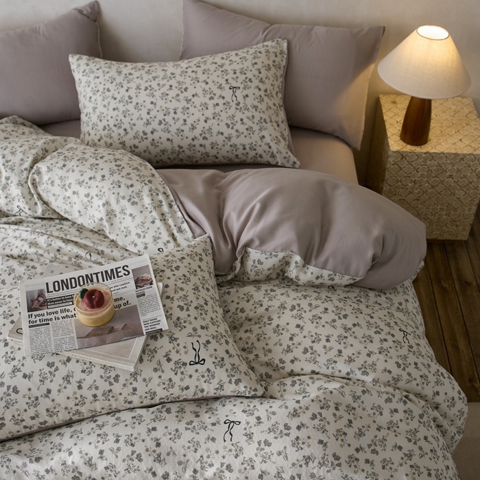 91家纺网 家纺一手货源 找家纺 时年家纺 2025零汗纱™数码印花系列套件 悠然若若