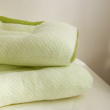 珍贝家纺 2025新款A类竹纤维SPA枕 枕头枕芯 高枕900克 48*74cm/只