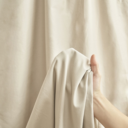 寐绸家纺 2025新款纯棉13372水洗棉单床单 纯色床单-天青韵白