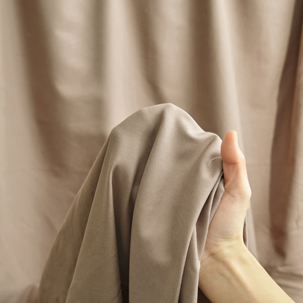 91家纺网 家纺一手货源 找家纺 寐绸家纺 2025新款纯棉13372水洗棉单床单 纯色床单-暖木棕