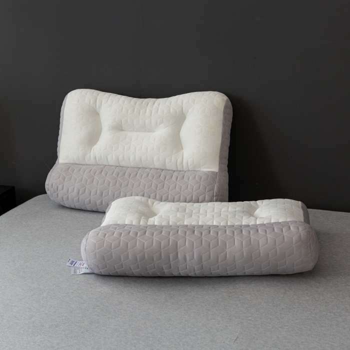 91家纺网 家纺一手货源 找家纺 卓昌枕芯2023热款牵引枕3.0版乳胶层牵引枕枕头枕芯 高枕48*74cm一只1400克