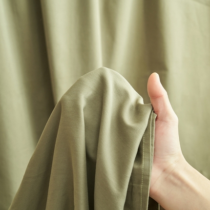 寐绸家纺 2025新款纯棉13372水洗棉单床单 纯色床单-忆春山