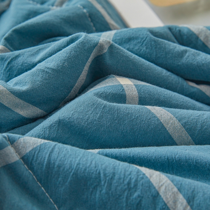 91家纺网 家纺一手货源 找家纺 猎鹿人家纺 A类水洗棉新疆棉花夏被 马卡龙