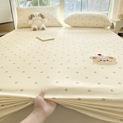 91家纺网 家纺一手货源 找家纺 （总）莱通家纺 2025新款新疆纯色绣花床笠