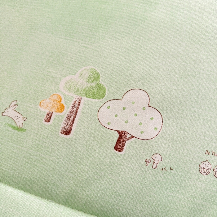 91家纺网 家纺一手货源 找家纺 好欣怡家纺 2026新款生态棉夏被礼品被空调被直播引流款夏凉被子 生态棉包边款-草绿色