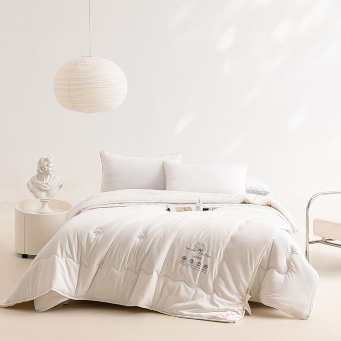 91家纺网 家纺一手货源 找家纺 （总）易睡 2025新款A类水洗棉新疆棉花被子母被