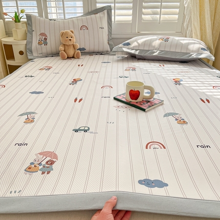 星座家纺 2025新款大斜纹复合冰丝凉席-床席款 悠悠小元