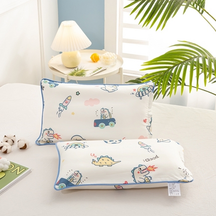 91家纺网 家纺一手货源 找家纺 （总）萌番宝2025A类新款60支长绒棉纯棉儿童枕套枕头枕头套40x60单只30x50内胆套