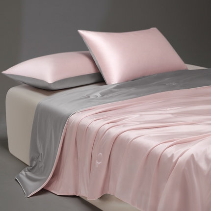 91家纺网 家纺一手货源 找家纺 （总）莱登卡奴 2025新款A类锦氨亮丝凉感被亲肤绸夏被子被芯