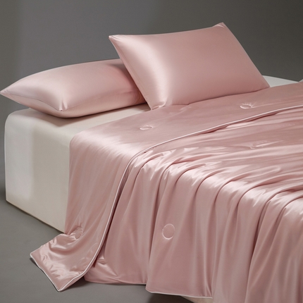 91家纺网 家纺一手货源 找家纺 （总）莱登卡奴 2025新款A类锦氨亮丝凉感被亲肤绸夏被子被芯