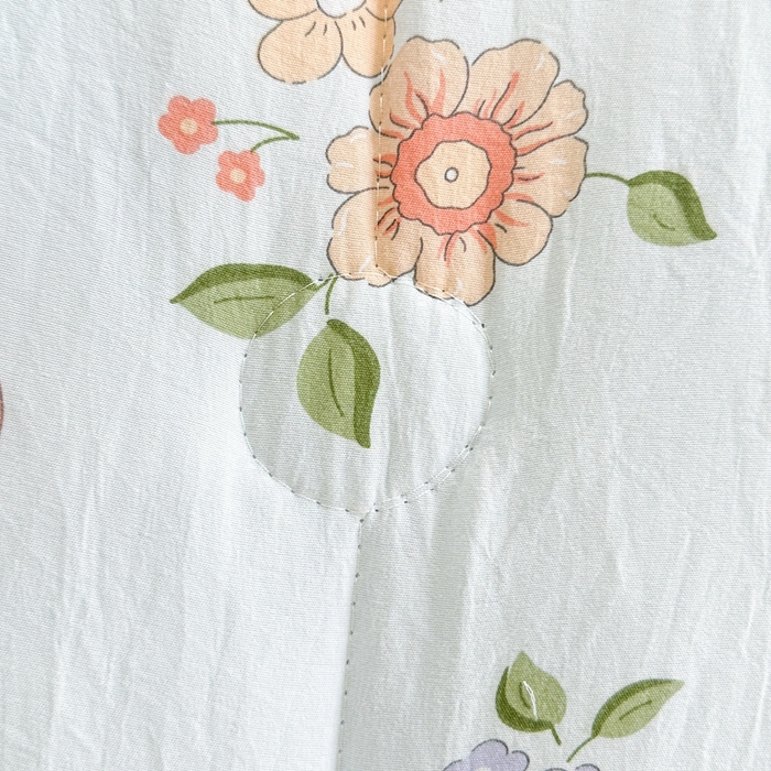 91家纺网 家纺一手货源 找家纺 好欣怡家纺 2026新款水洗棉夏被空调被被子被芯印花小清新夏凉被直播热款 水洗棉包边款-小蘑菇