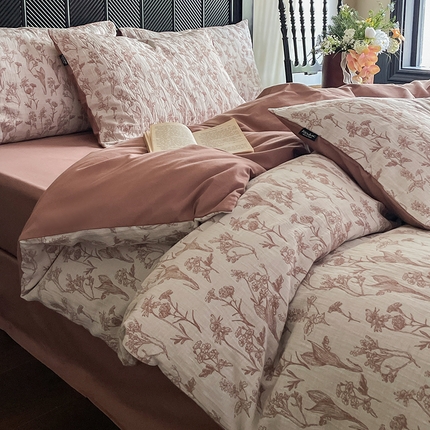 91家纺网 家纺一手货源 找家纺 （总）宜代光年 2025新款全棉色织水洗棉大提花四件套（第一批）