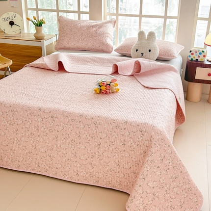 91家纺网 家纺一手货源 找家纺 （总）恒尚居 2025新款全棉床盖床单小清新床垫床褥垫-跑量（四季款）