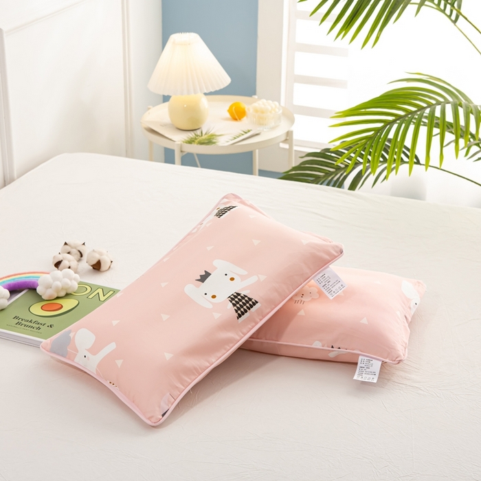 91家纺网 家纺一手货源 找家纺 萌番宝A类新款60支长绒棉纯棉儿童枕套枕头枕头套40x60单只30x50内胆套 贝肯象