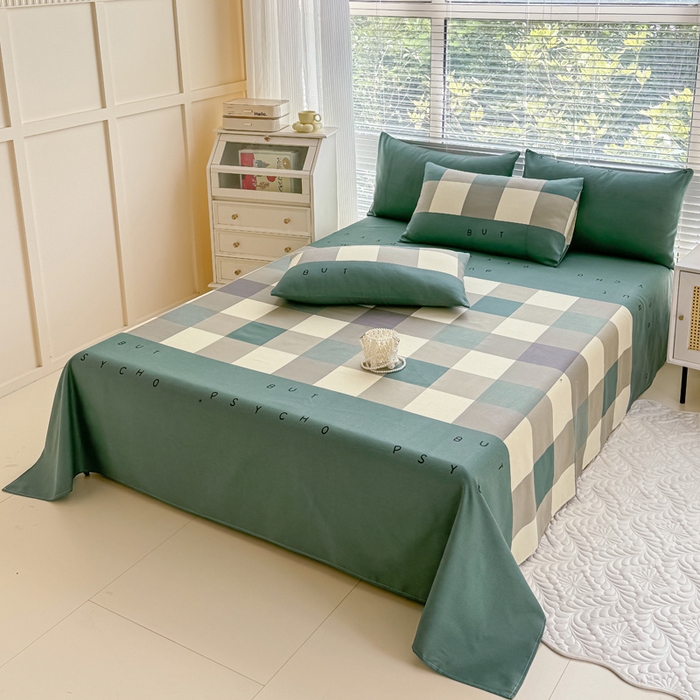 91家纺网 家纺一手货源 找家纺 （总）仟网汇 2025新款老粗布床单粗布凉席老粗布单床单枕套单品