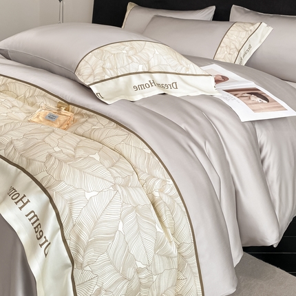 91家纺网 家纺一手货源 找家纺 （总）梦幻之城 2025新款水洗真丝四件套麦瑞斯系列