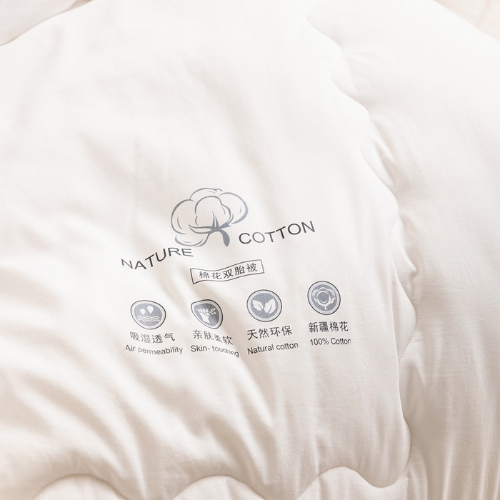 91家纺网 家纺一手货源 找家纺 （总）易睡 2025新款A类水洗棉新疆棉花被子母被