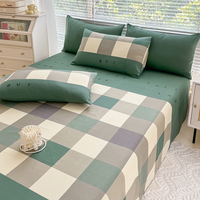 91家纺网 家纺一手货源 找家纺 （总）仟网汇 2025新款老粗布床单粗布凉席老粗布单床单枕套单品