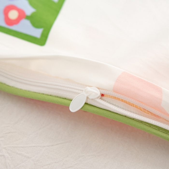 91家纺网 家纺一手货源 找家纺 萌番宝 A类新款60支长绒棉纯棉儿童枕套枕头 鸭子侦探