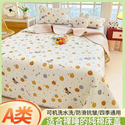 91家纺网 家纺一手货源 找家纺 （总）恒尚居 2025新款全棉床盖床单小清新床垫床褥垫-跑量（四季款）