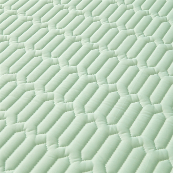 91家纺网 家纺一手货源 找家纺 雯豆2025夏季新品0.4乳胶凉席床笠款三件套凉感丝纯色席梦思床罩 纯色乳胶床笠-青柠绿