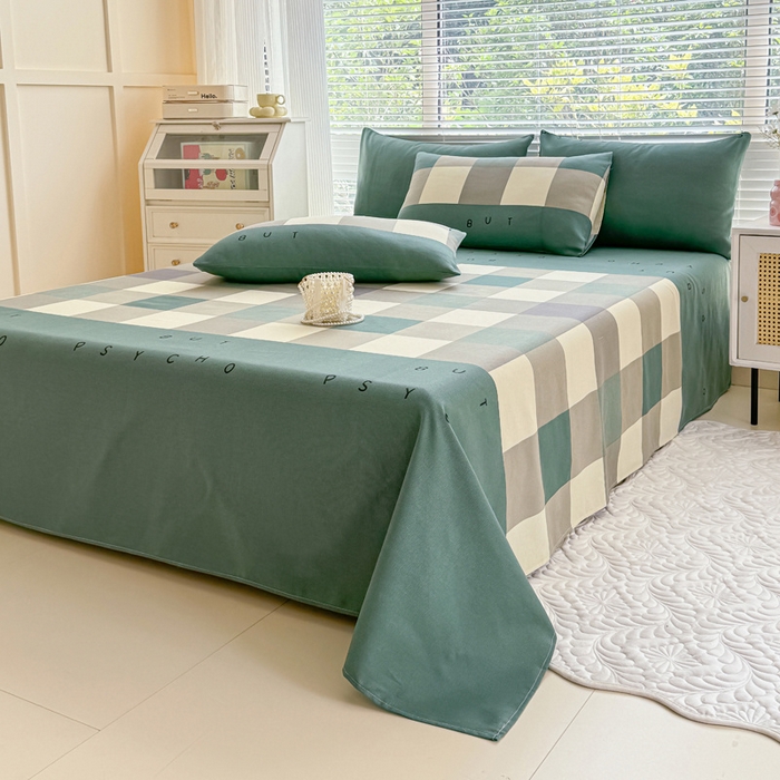 91家纺网 家纺一手货源 找家纺 （总）仟网汇 2025新款老粗布床单粗布凉席老粗布单床单枕套单品