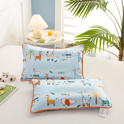 91家纺网 家纺一手货源 找家纺 （总）萌番宝2025A类新款60支长绒棉纯棉儿童枕套枕头枕头套40x60单只30x50内胆套