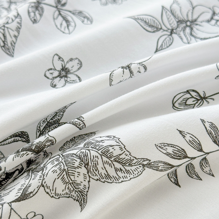 91家纺网 家纺一手货源 找家纺 好欣怡家纺 2026新款水洗棉夏被空调被被子被芯印花小清新夏凉被直播热款 水洗棉包边款-复古花园