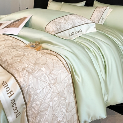 （总）梦幻之城 2025新款水洗真丝四件套麦瑞斯系列