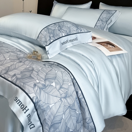 91家纺网 家纺一手货源 找家纺 （总）梦幻之城 2025新款水洗真丝四件套麦瑞斯系列