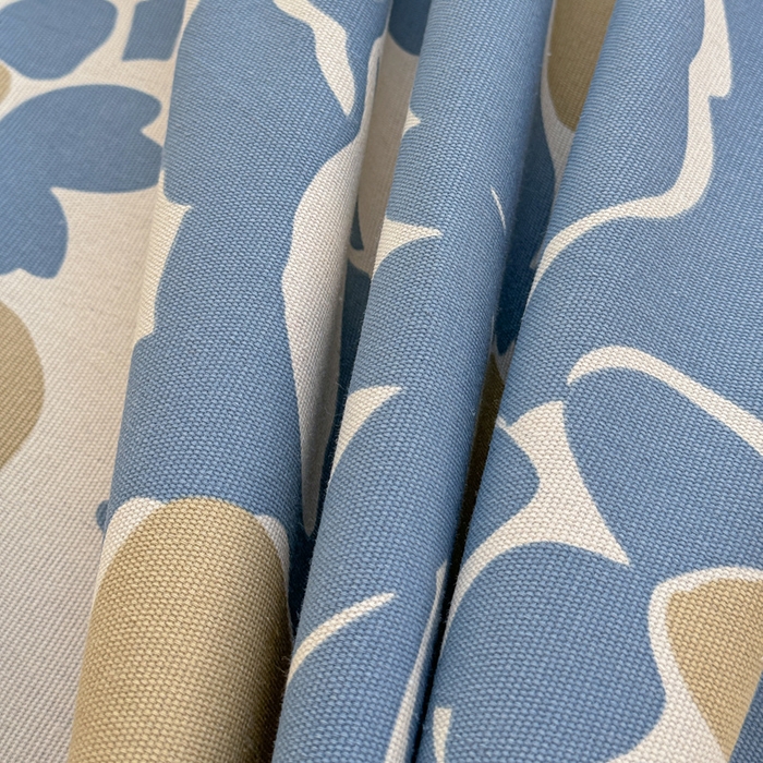 91家纺网 家纺一手货源 找家纺 仟网汇 2025新款老粗布床单粗布凉席老粗布单床单枕套单品 蓝色花海