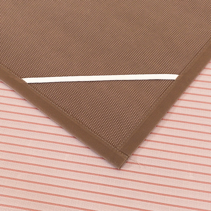 91家纺网 家纺一手货源 找家纺 丹兰 2025新款碳光冰丝席三件套竹席冰藤席艾草席学生席双人床凉席 碳光条纹 粉