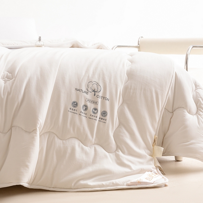 91家纺网 家纺一手货源 找家纺 （总）易睡 2025新款A类水洗棉新疆棉花被子母被