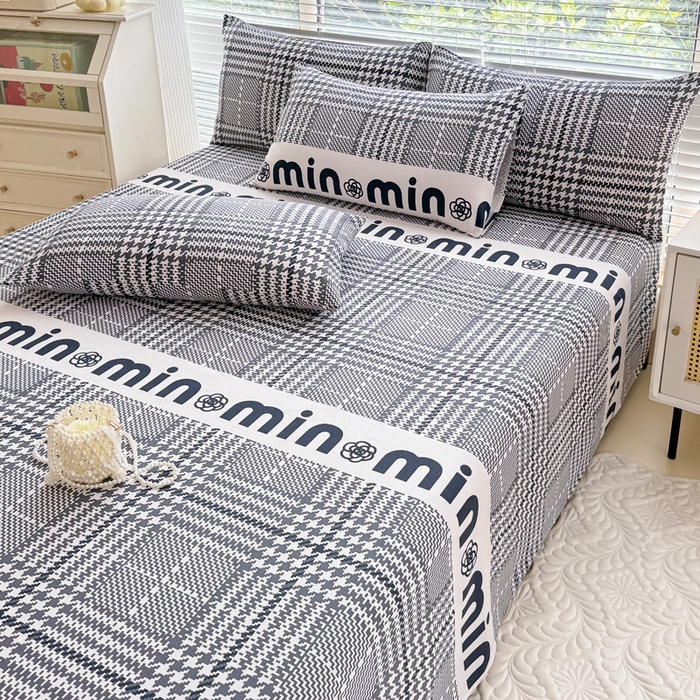 91家纺网 家纺一手货源 找家纺 仟网汇 2025新款老粗布床单粗布凉席老粗布单床单枕套单品 米兰