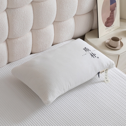 91家纺网 家纺一手货源 找家纺 （总）卓昌枕芯2024新款日系全棉质朴方格枕头枕芯