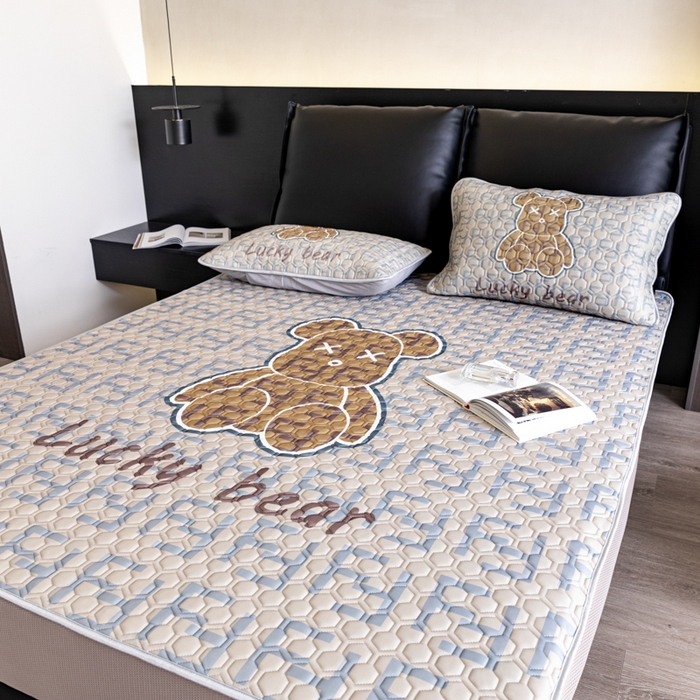 91家纺网 家纺一手货源 找家纺 摩卡（乐趣） 2025新品乳胶凉席 咔芬