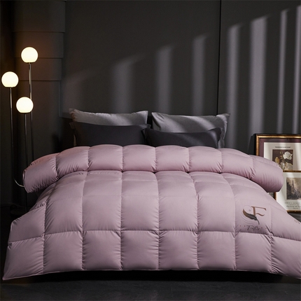 91家纺网 家纺一手货源 找家纺 （总）织梦人羽绒工厂店 2024新款新国标50绒糯棉空气提花羽绒被