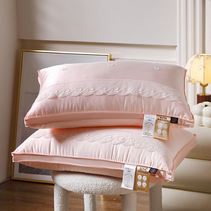 91家纺网 家纺一手货源 找家纺 （总）糖果枕芯 2025新款玫瑰庄园枕芯柔软舒适助眠枕头